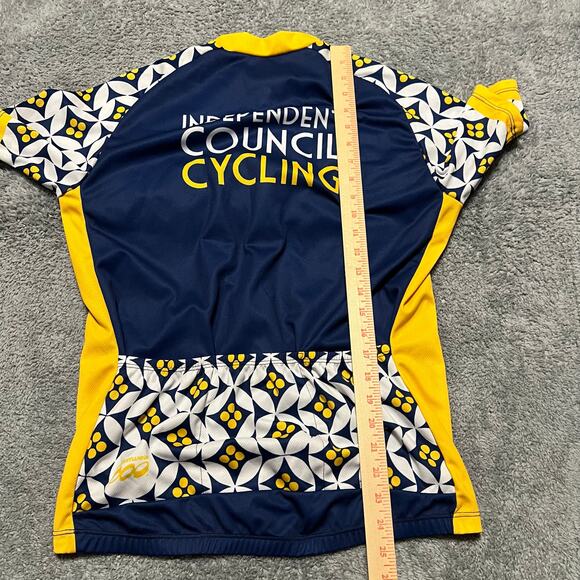 Podiumwear Cycle Jersey Shirt Mens Medium Performance Cycling Pocket - Picture 4 of 5